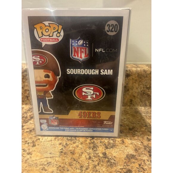 Funko Pop! Football 49ers Sourdough #320 NFL - Frank Gore - Picture 3 of 4